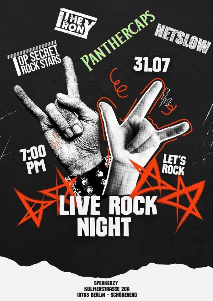 Live Rock Night presented by Palmira Furman