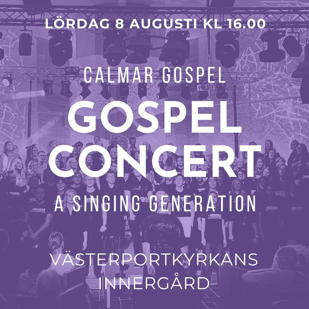 Gospel Concert med A Singing Generation & Calmar Gospel