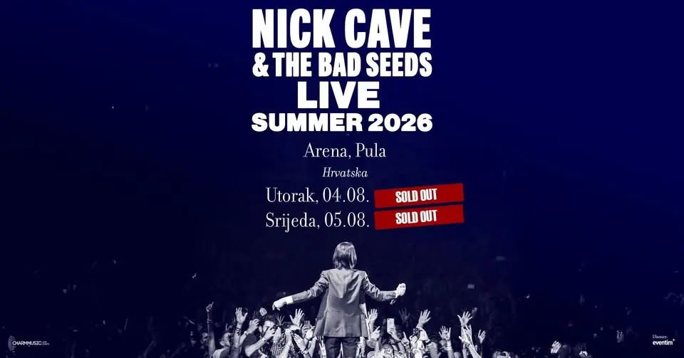 Nick Cave & The Bad Seeds I 4. i 5. kolovoza I Arena, Pula