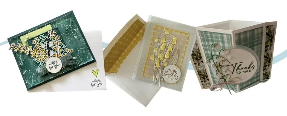 Lily of the Valley Designer Card Class & Lunch 