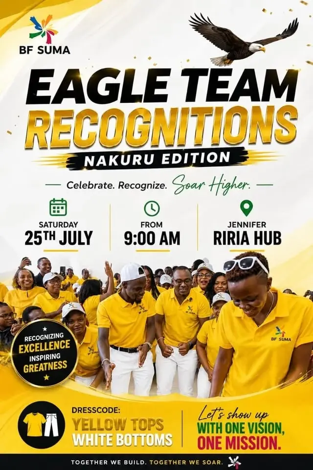Eagle Team Recognition.
