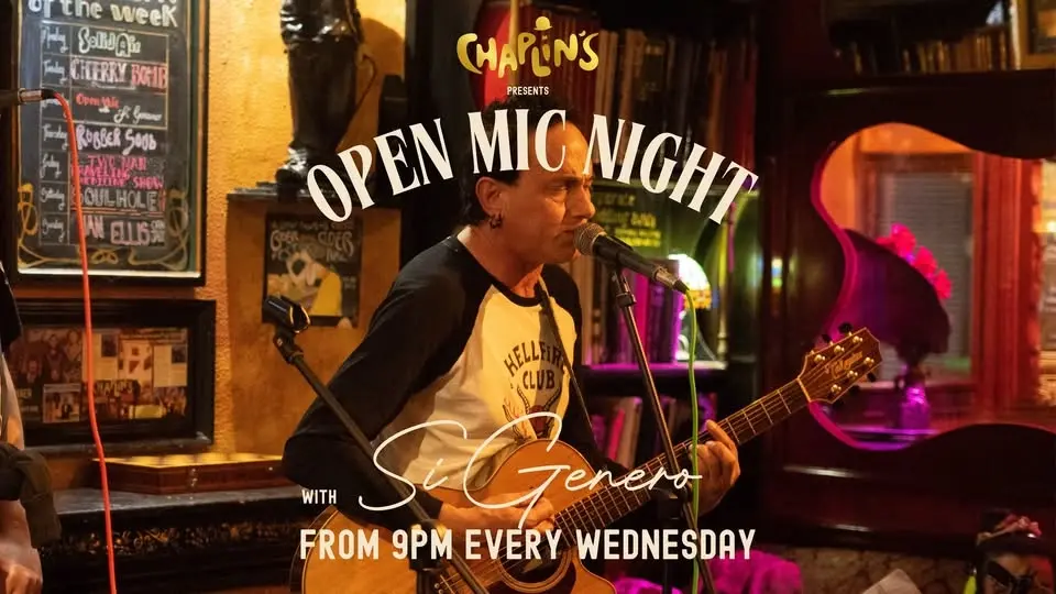 Chaplin's Open Mic Night hosted by Si Genaro