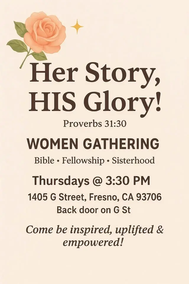 Her Story, His Glory – Women’s Gathering | Fresno
