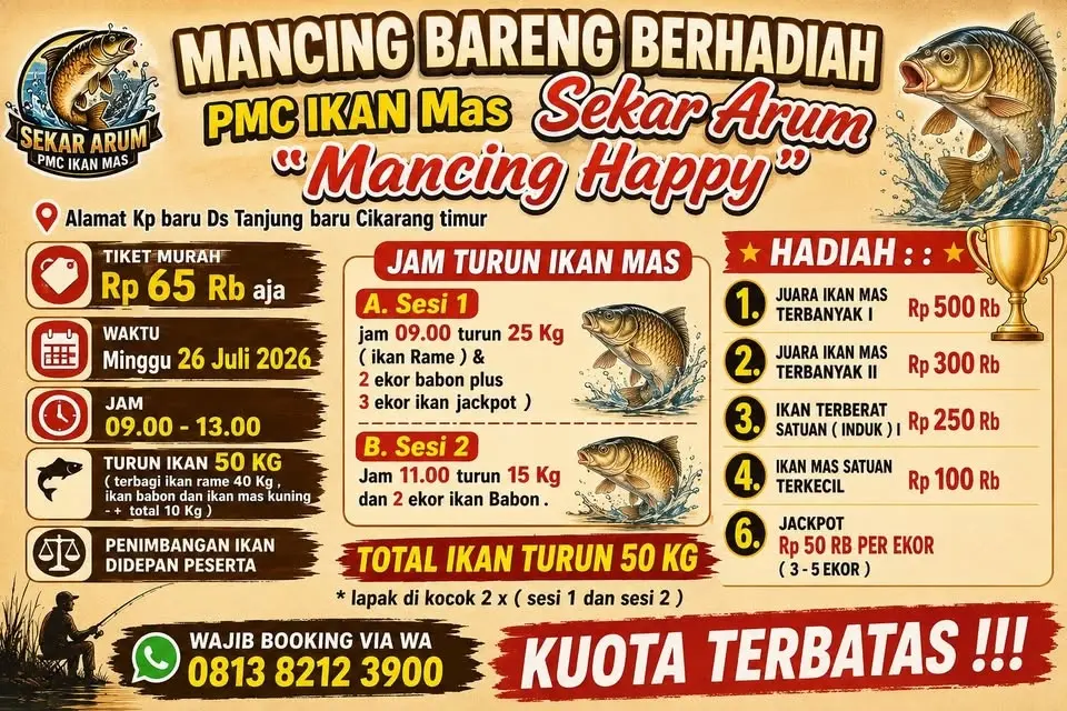 Mabar tiket murah hadiah mantap
