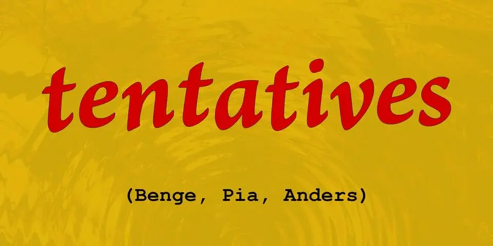 tentatives, Kebab-ish 28/3