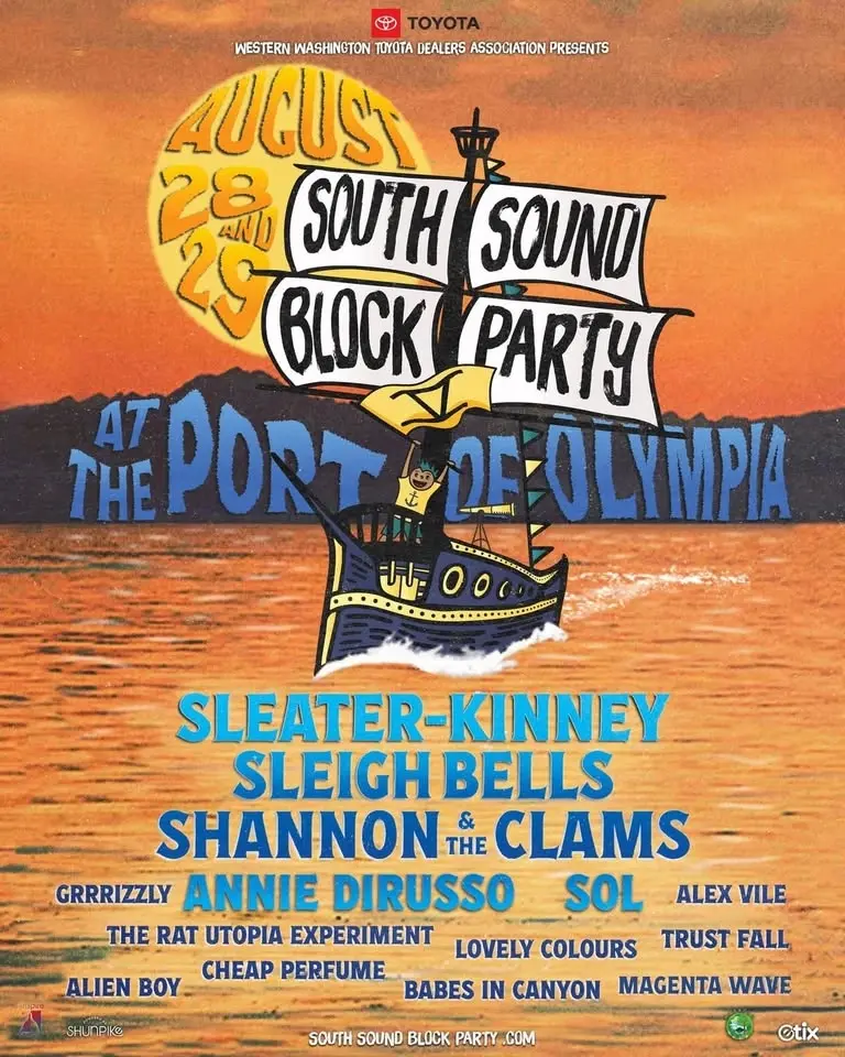 South Sound Block Party Aug 28/9