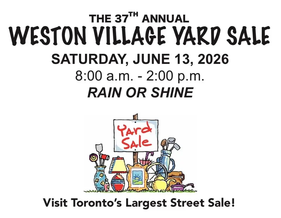 Weston Village Yard Sale