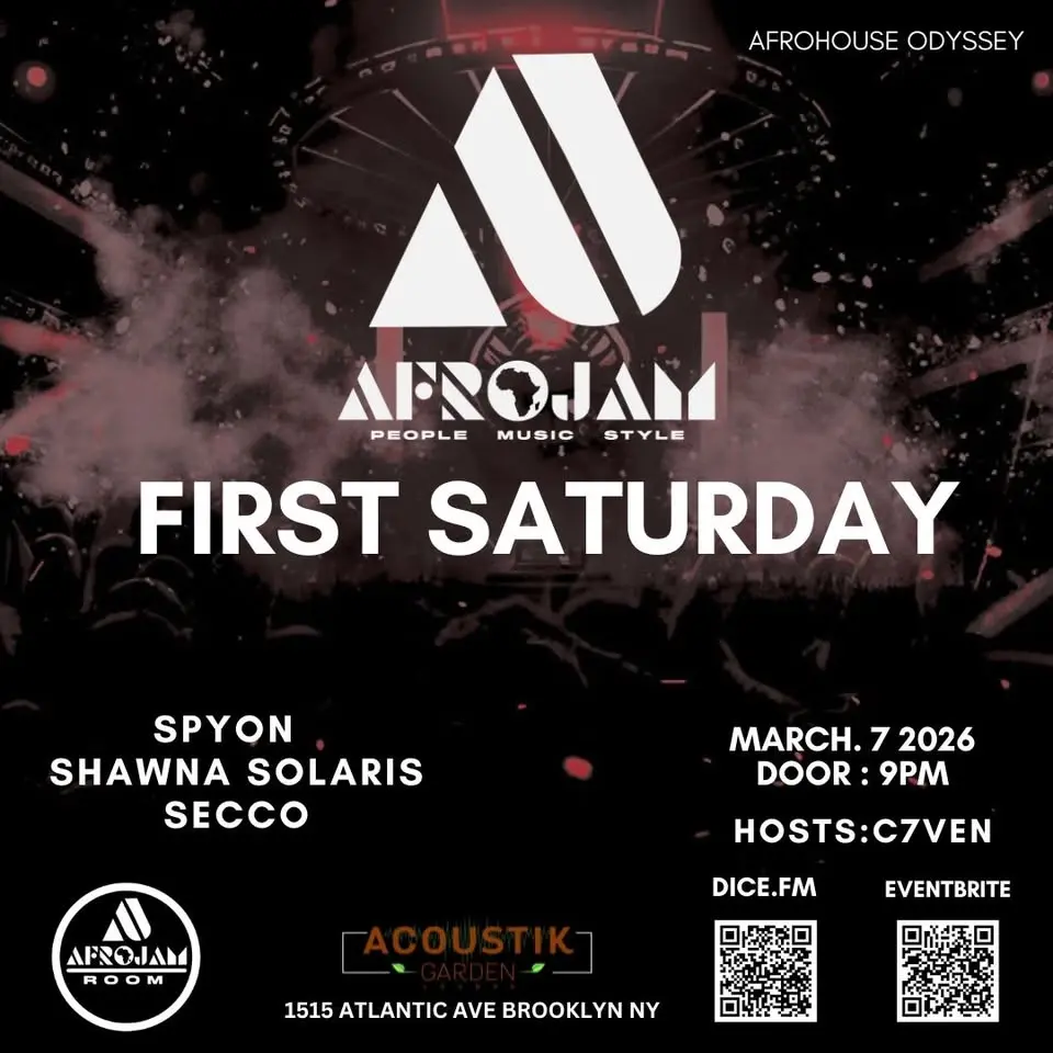 AFROJAM FIRST SATURDAY