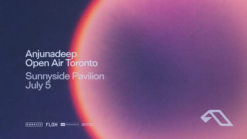 Anjunadeep @ Sunnyside Pavilion | July 5