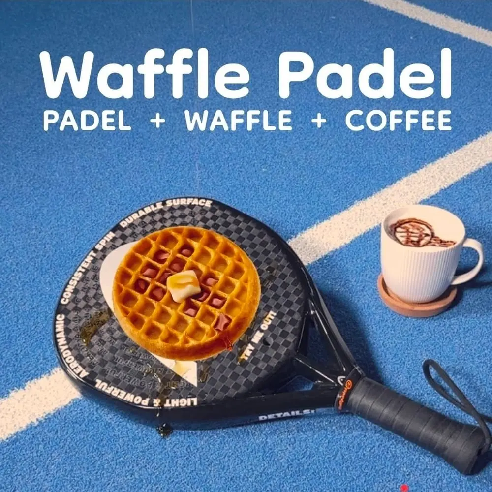 Padel Tournament + Fresh Juice + Waffle