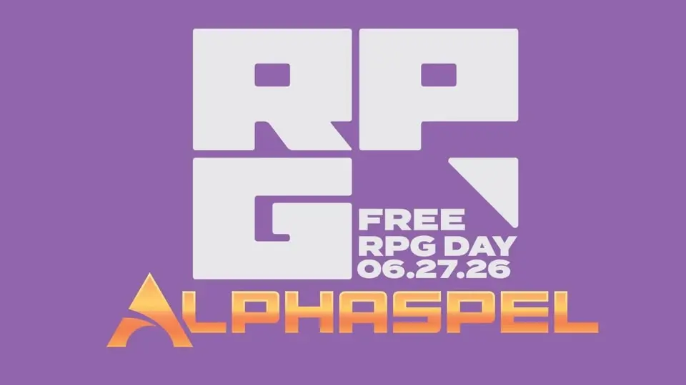 Free RPG Day 2026 på Alphaspel!