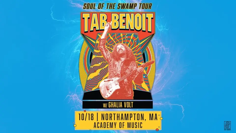 Tab Benoit - Soul of the Swamp Tour at the Academy of Music Theatre (Northampton, MA)