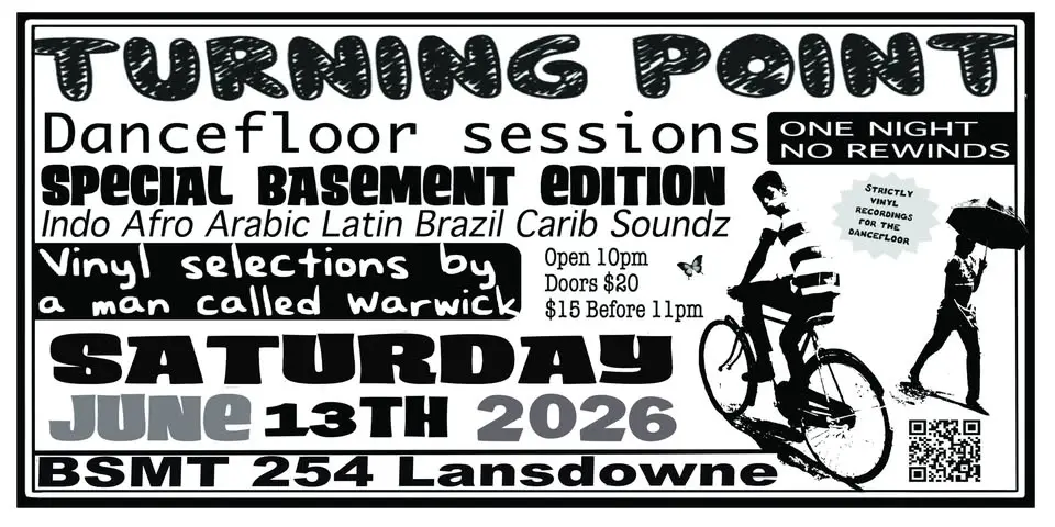 TURNING POINT Dancefloor sessions SPECIAL BASEMENT EDITION