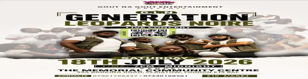 GENERATION LES LEOPARDS NOIRS CONCERT