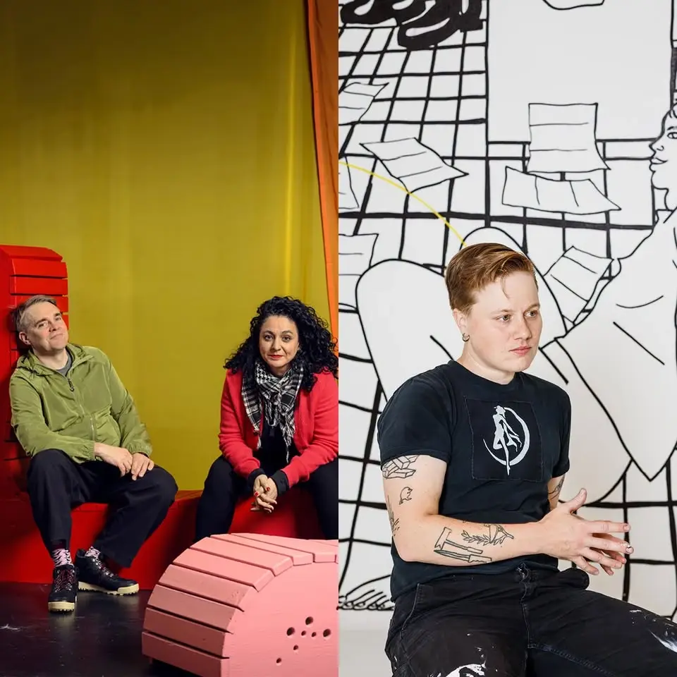 Konstnärsvisning: Ofog med aghili/karlsson & Edith Hammar
