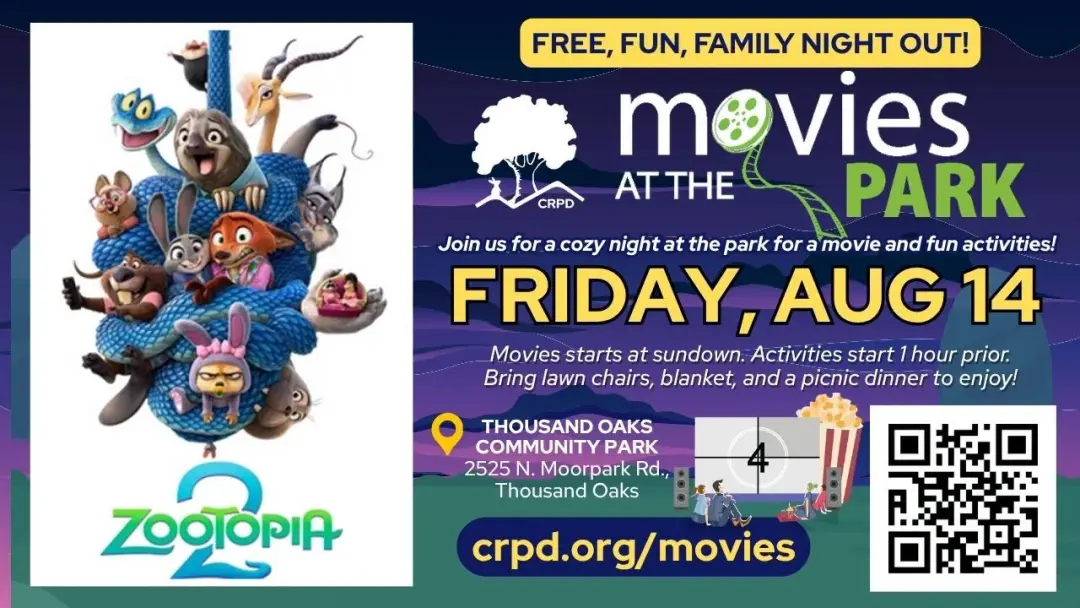 Movies at the Park: Zootopia 2