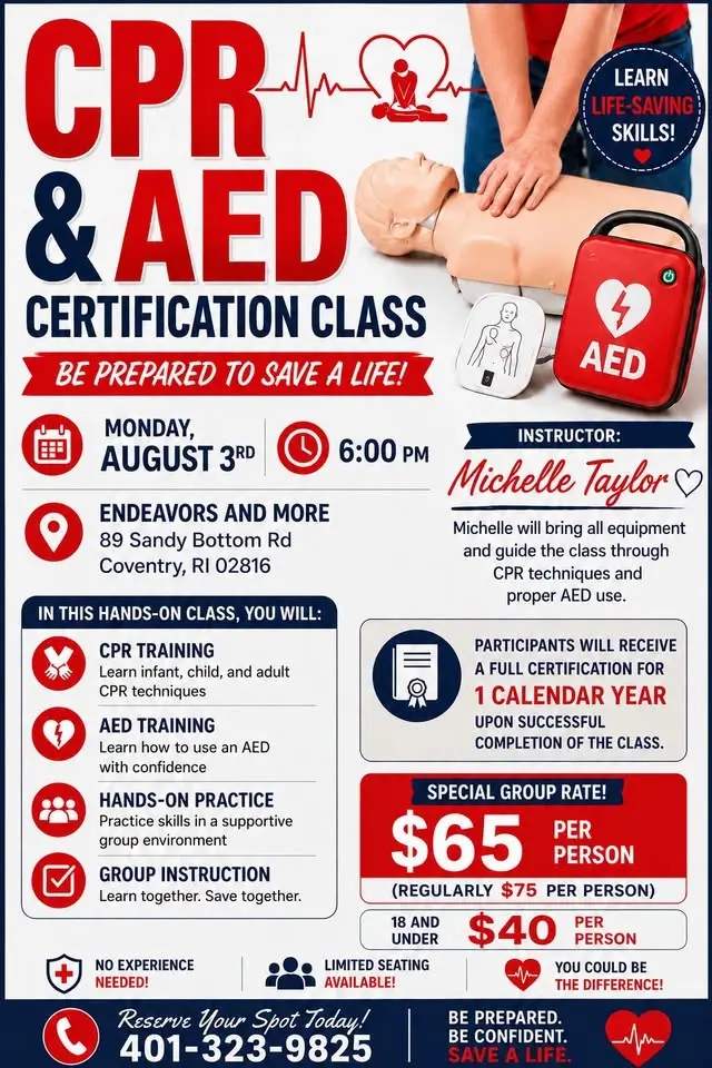 CPR & AED Certification Class