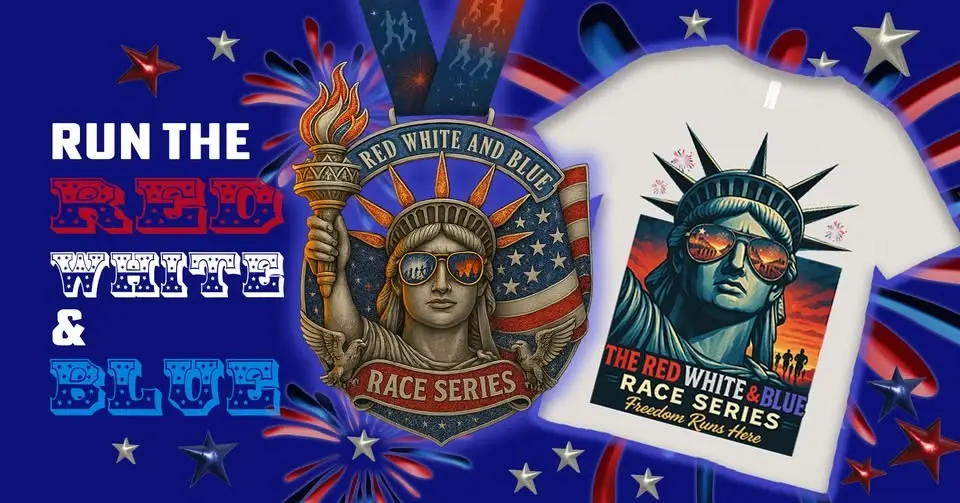 Red, White and Blue 4mi/8mi/HM - Waco