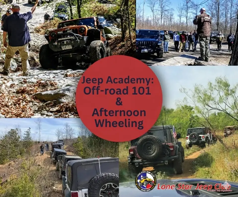 LSJC - Jeep Academy: Off-road 101 & Afternoon Wheeling