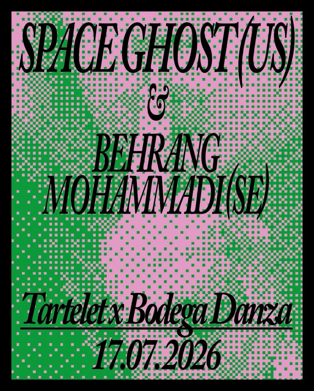Tartelet Records presents Space Ghost