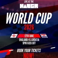 England vs Croatia | World Cup 2026 Live | The Hangr