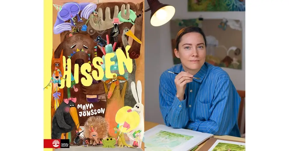 Sagostund "Hissen" med författaren Maya Jönsson