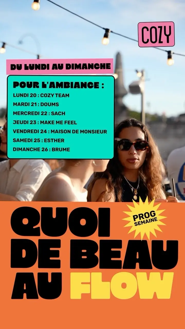 Quoi de Beau au Flow – Vendredi