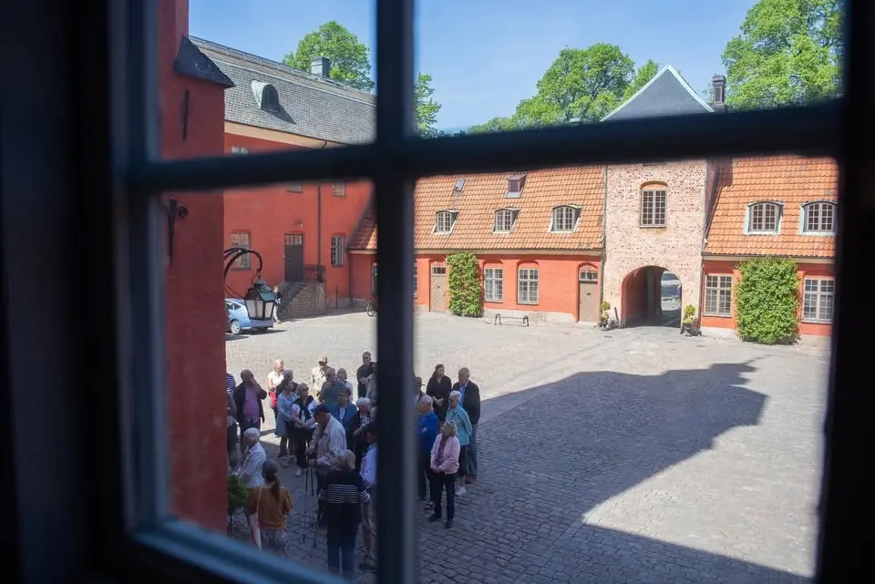 Visning av Halmstad slott