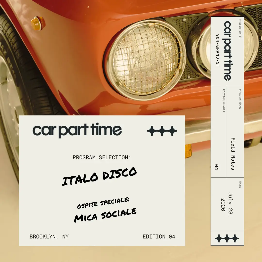 Field Notes 04: Italo Disco