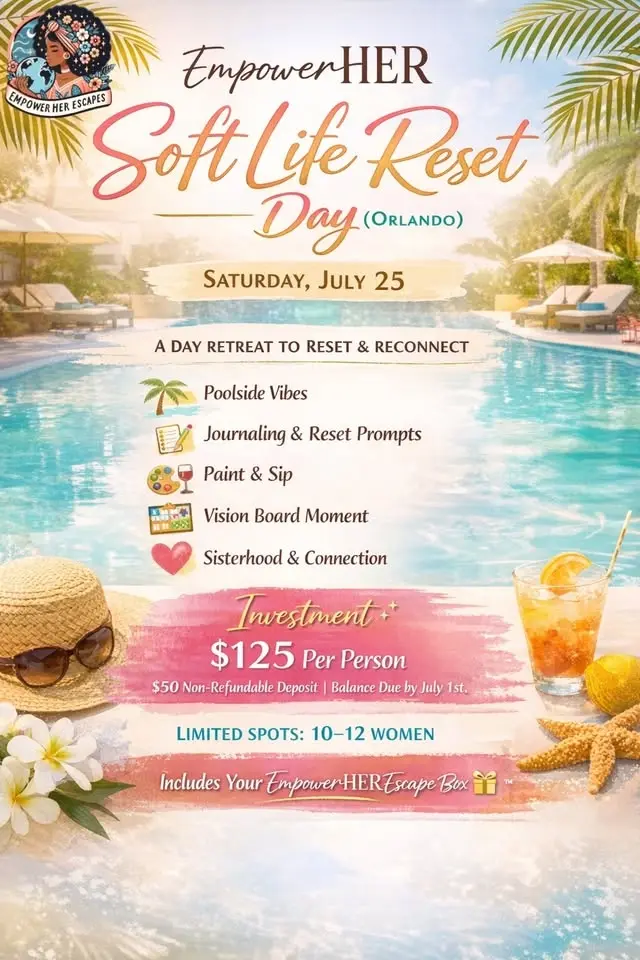 Q3: Soft Life Reset Day Meet-up Hosted by Ty