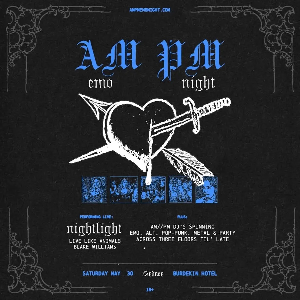 am//pm emo night // sydney may 30