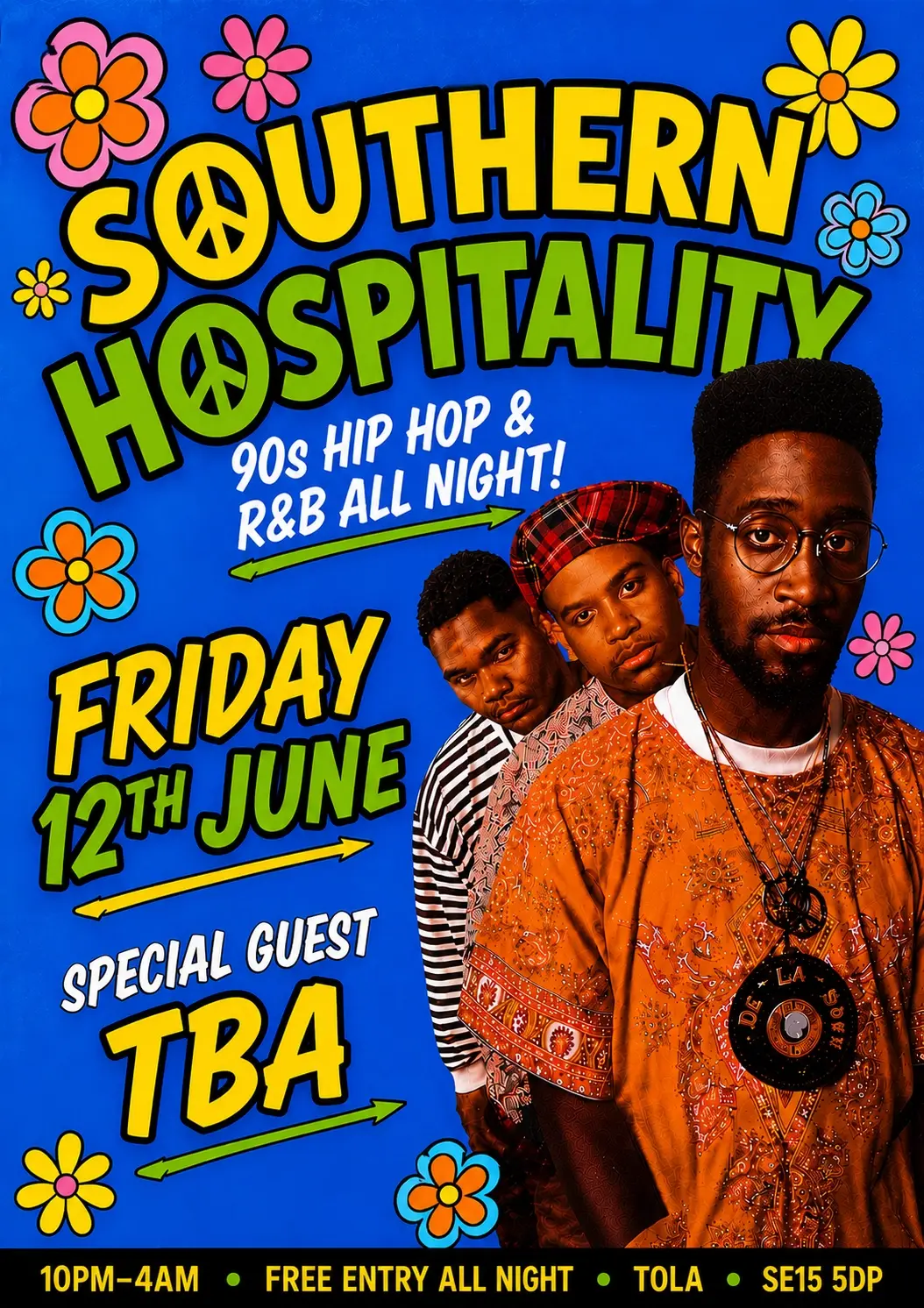 Southern Hospitality: 90s Hip-Hop & R&B