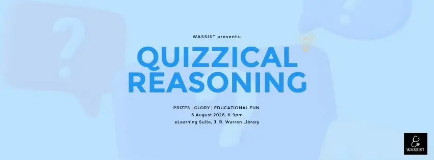 SAVE THE DATE: Quizzical Reasoning