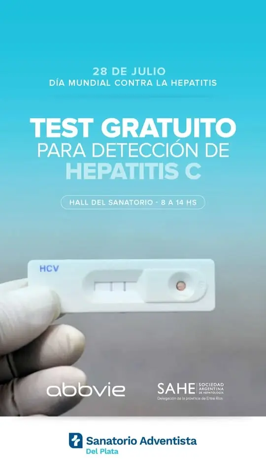 TEST GRATUITO - HEPATITIS C