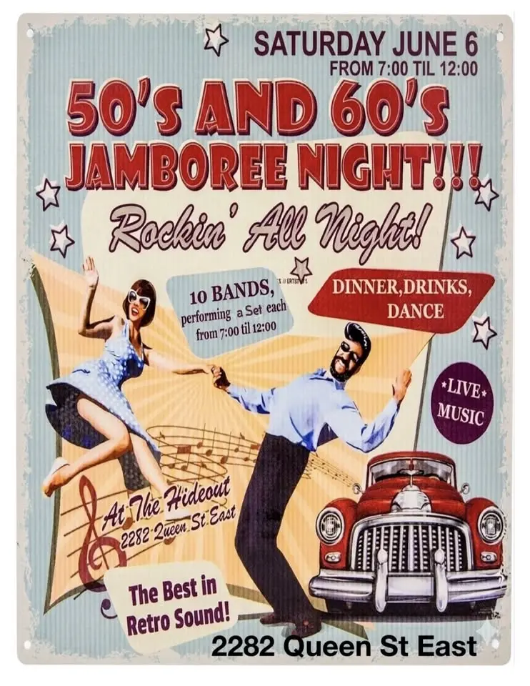 50's and 60's rock and roll jamboree!