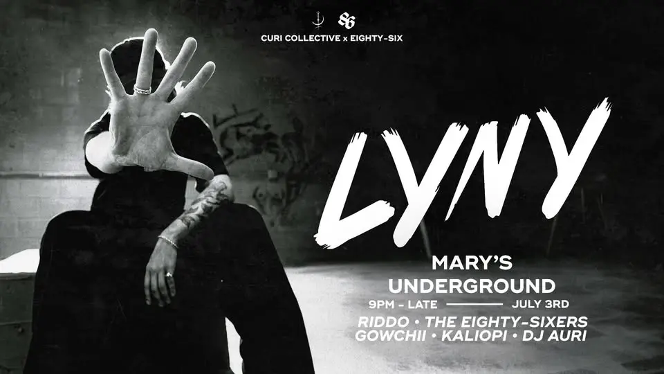 86 x Curi Collective Pres. LYNY (USA)