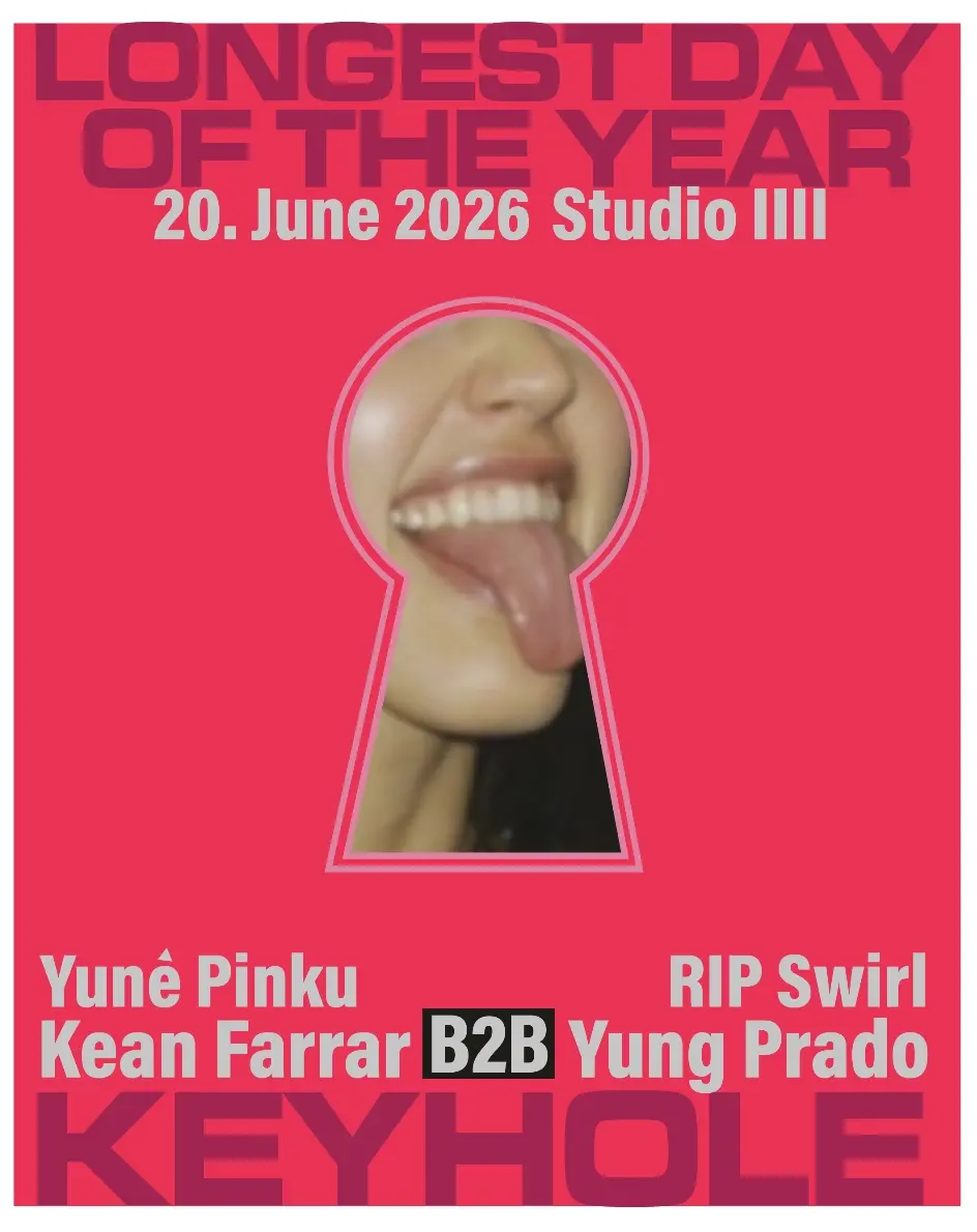Keyhole: Yunè Pinku, RIP Swirl, Kean Farrar b2b Yung Prado