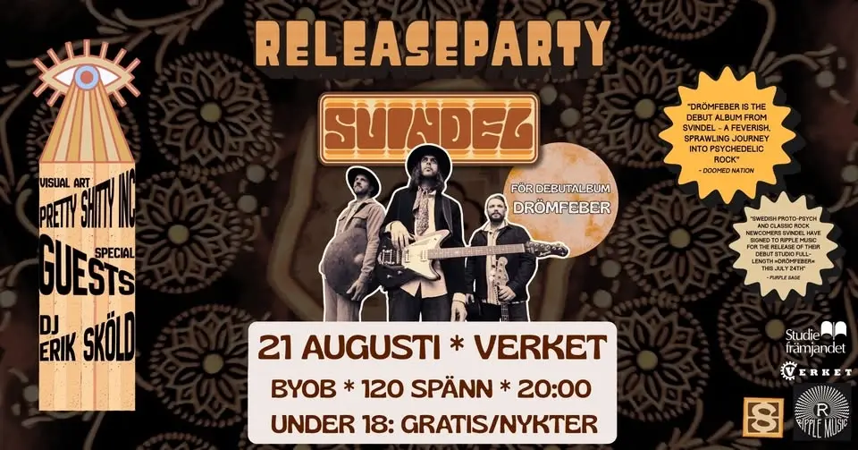 Releaseparty Svindel