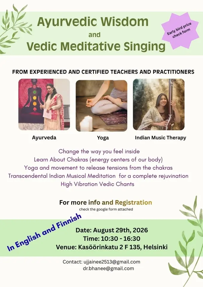 Indian Music Meditation and Ayurvedic Wisdom