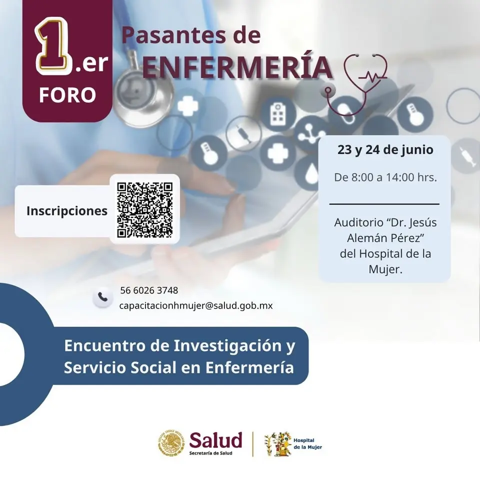 Primer Foro de Pasantes de Enfermería. Encuentro de Investigación y Servicio Social en Enfermería.