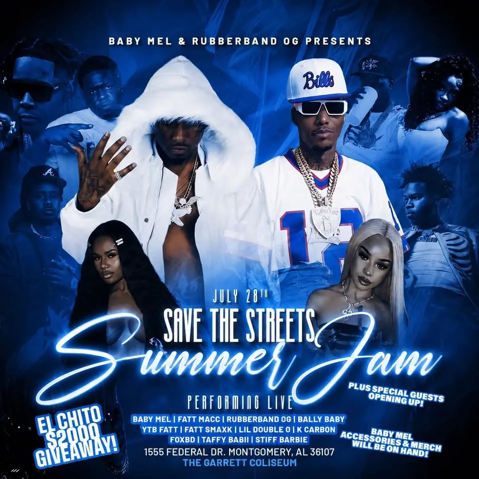 Save The Streets Summer Jam presented by Baby Mel and Rubberband OG