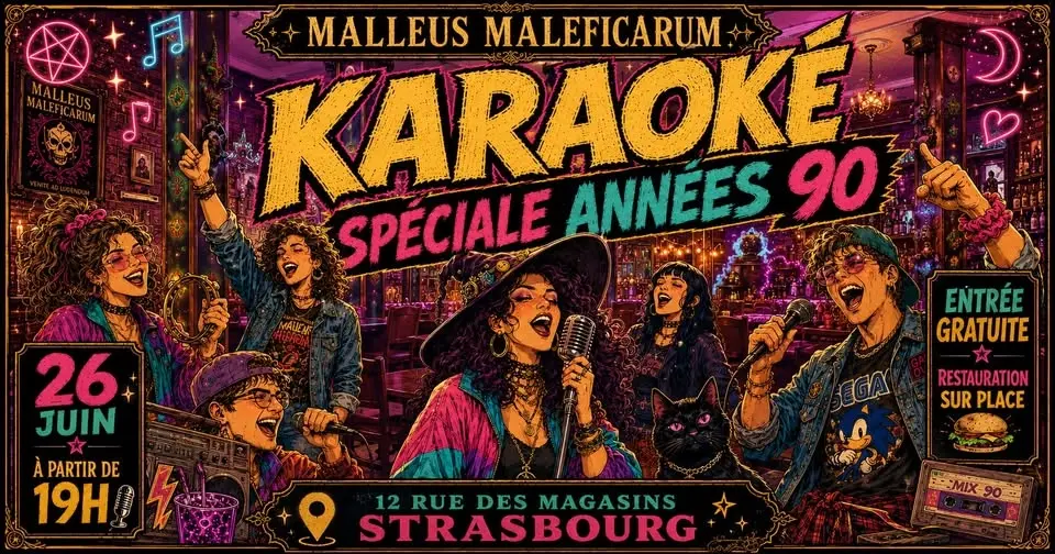 Soirée Karaoké années 90