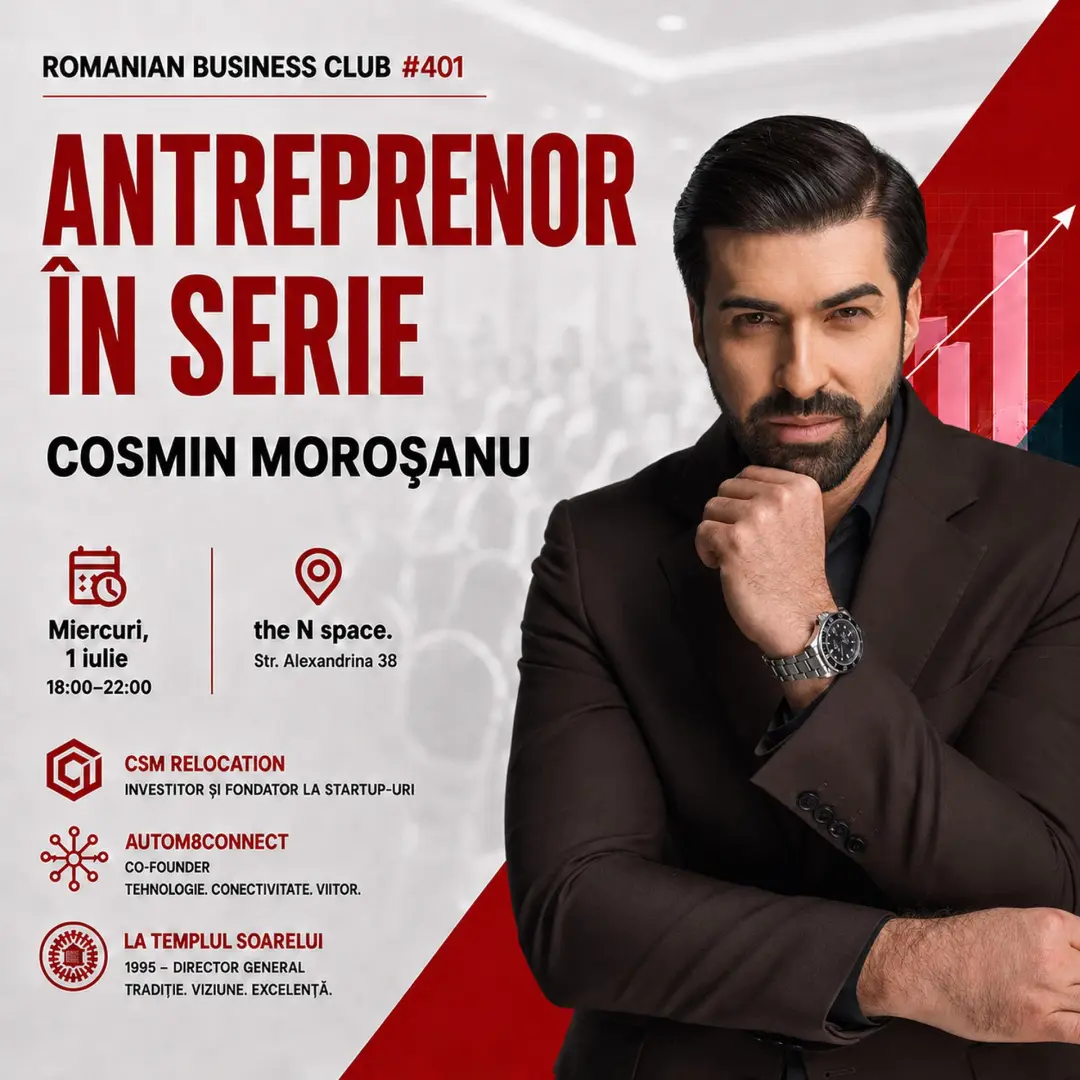 RBC #401: Networking & Cosmin Moroșanu - Antreprenor în serie