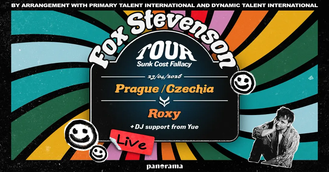 Fox Stevenson: SUNK COST FALLACY TOUR ∞ ROXY Prague