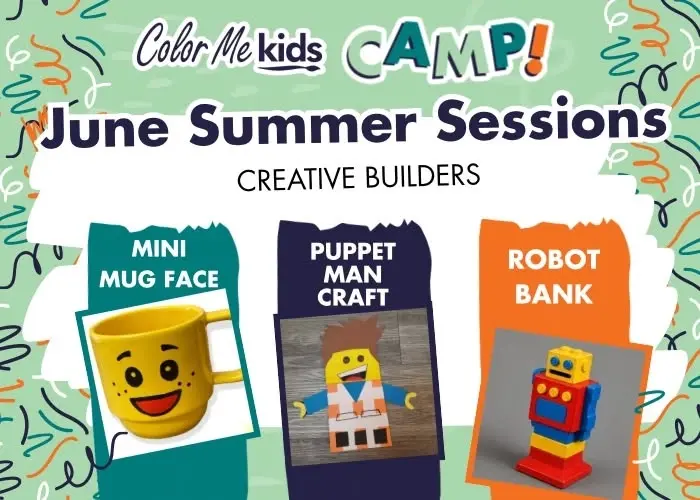 Color Me Kids Camp - June - Creative Builders