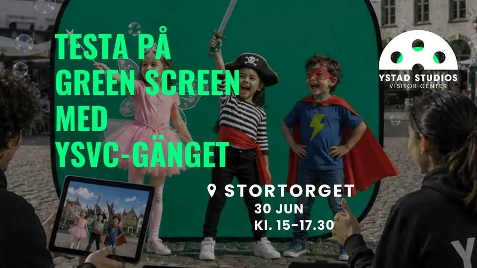 Testa på green screen med YSVC 🕵️💚