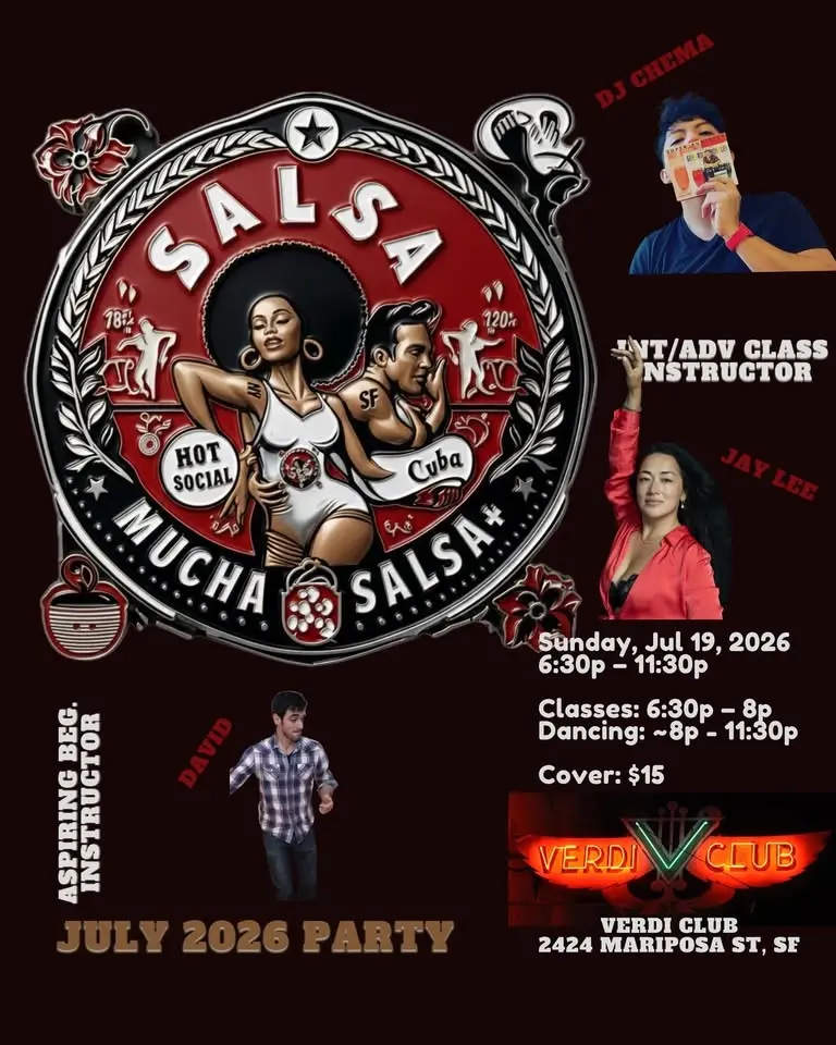 Mucha Salsa+ July🪇🎶Party🤌