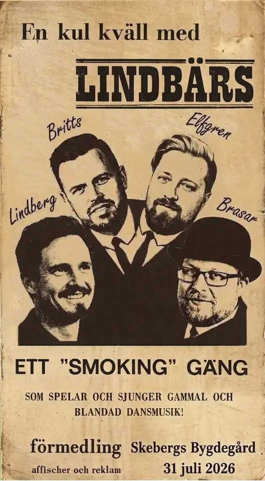 En kul kväll med Lindbärs
