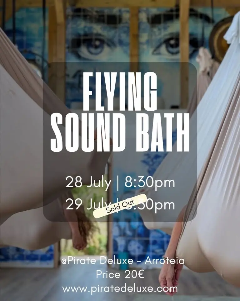 Sound Bath in a hammock
