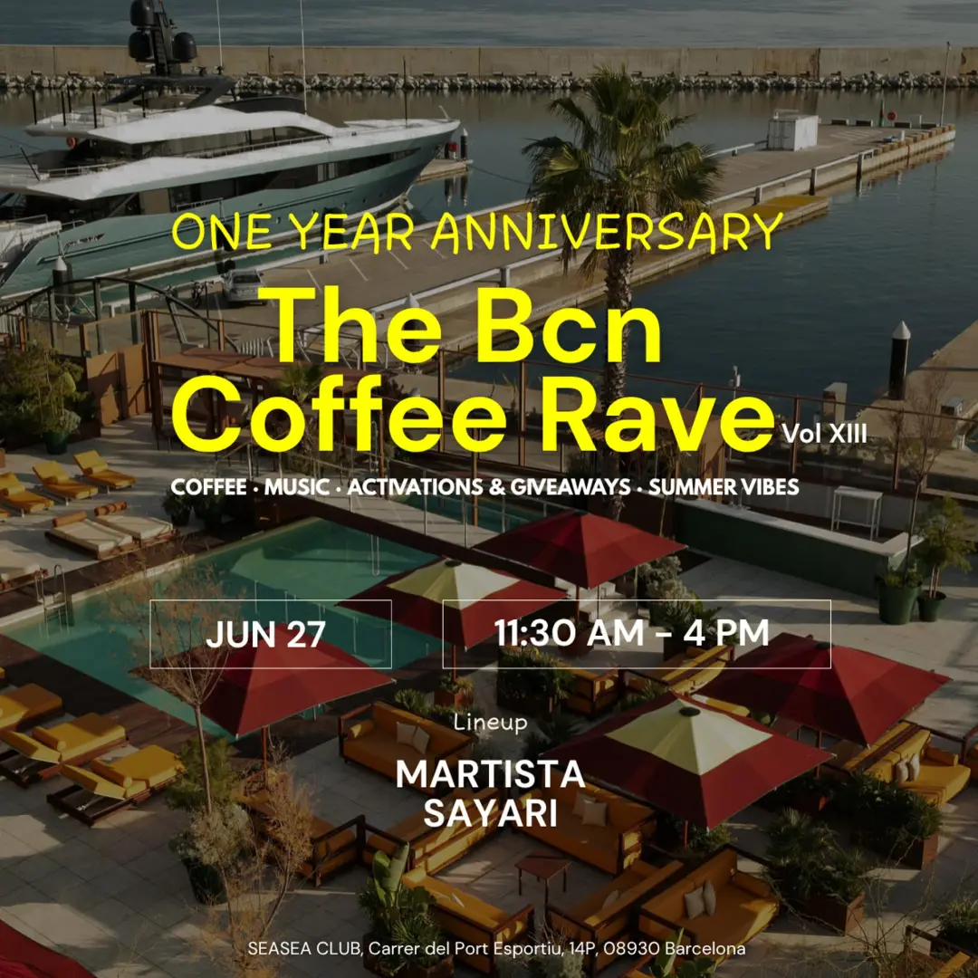 The Bcn Coffee Rave - Anniversary edition